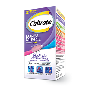 Caltrate Bone Muscle Health Plus 500 Iu Vitamin D By