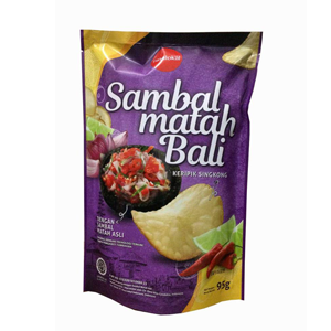 Keripik singkong sambal matah bali by Rasalokal review 