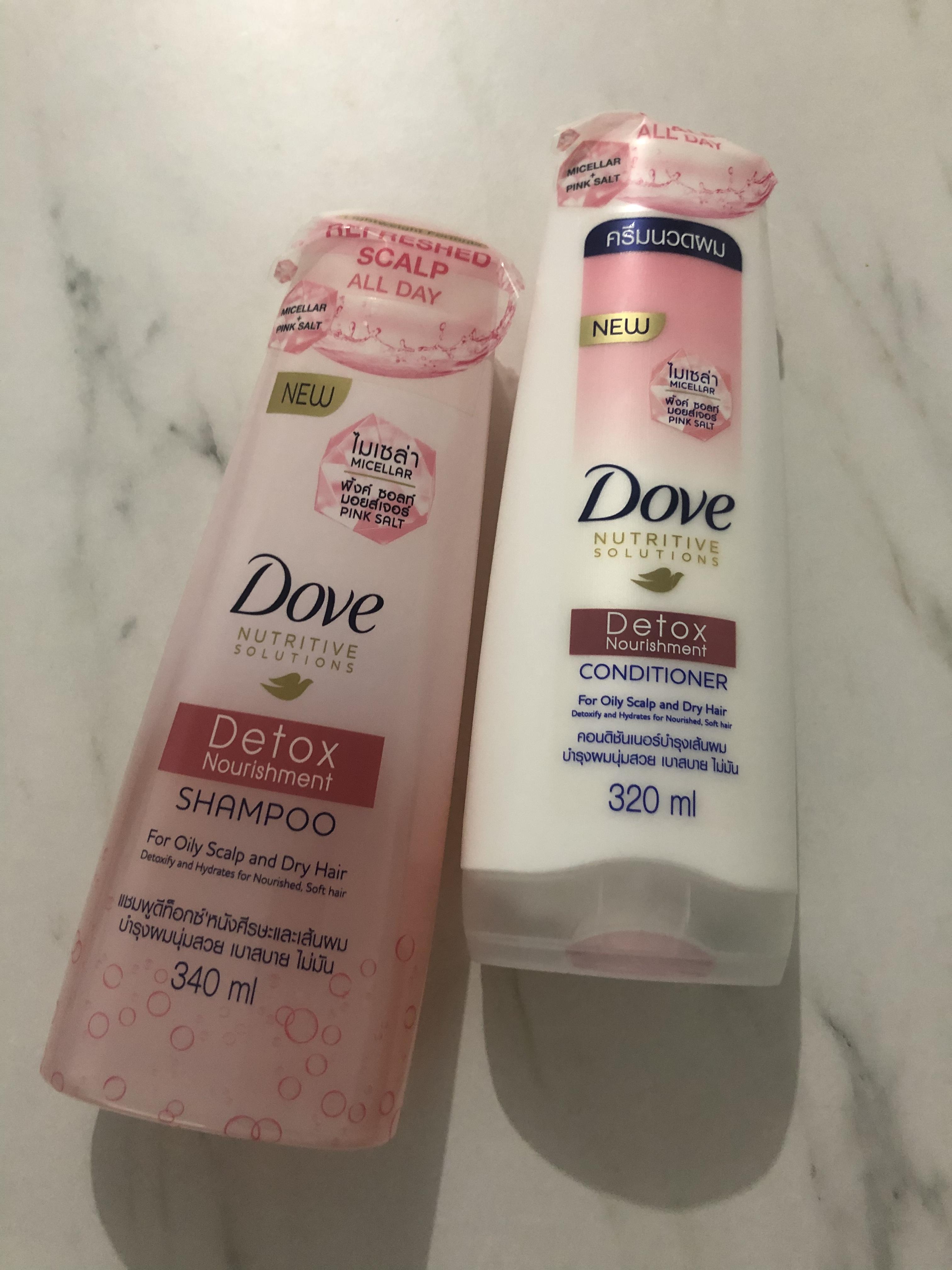 Detox Nourishment Micellar Shampoo By Dove Hair Review Shampoo And Conditioner 9507