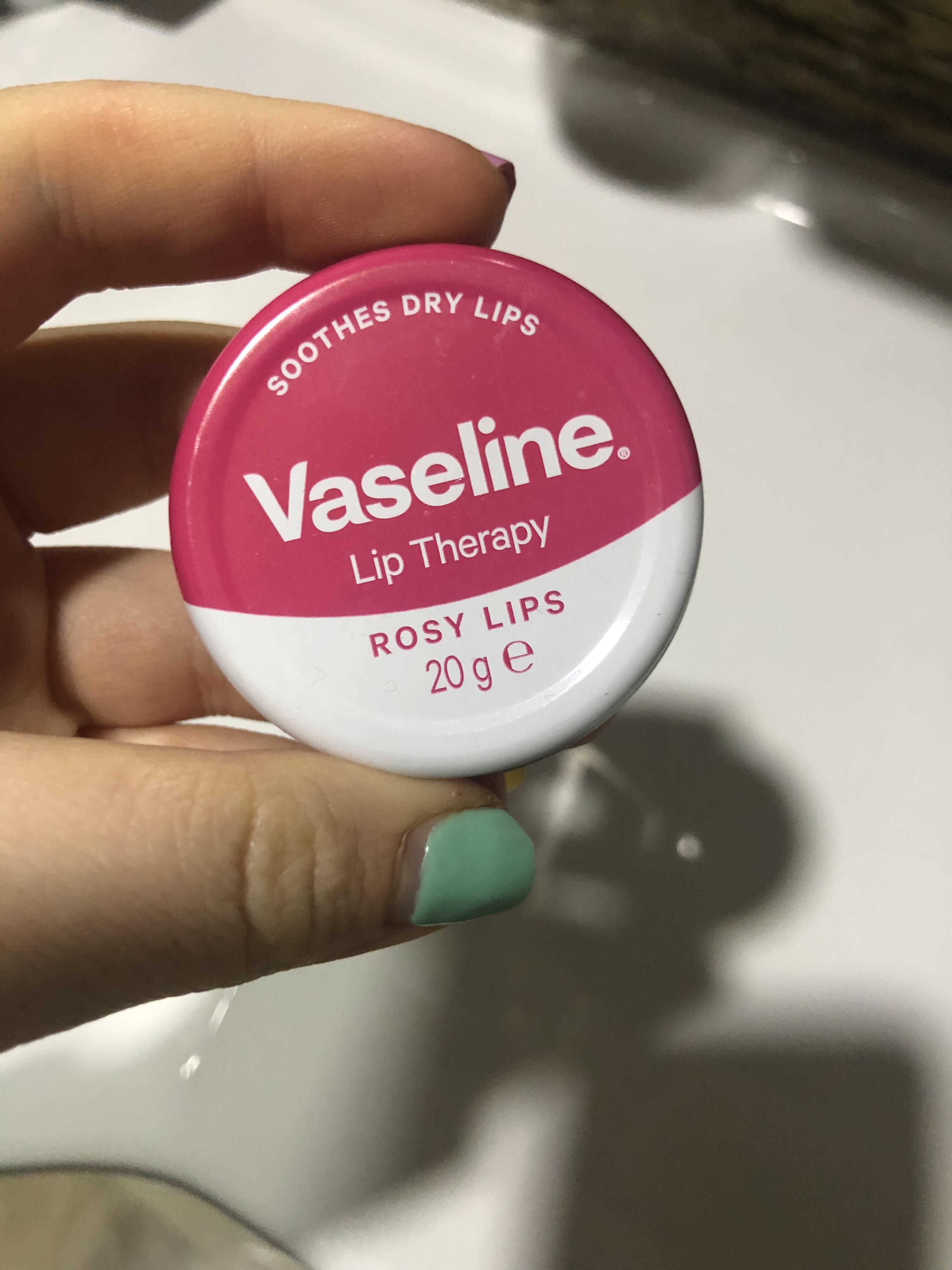 Vaseline lip therapy petroleum jelly rosy lips pink by ...